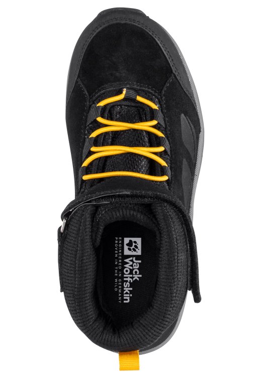 Brand Jack Wolfskin Black-Burly Yellow Xt Vojo Lt Texapore Mid K Fashion