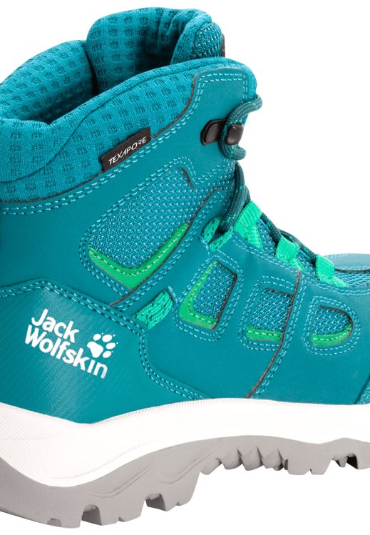 Brand Jack Wolfskin Collection Vojo Texapore Mid K Green-Dark Green