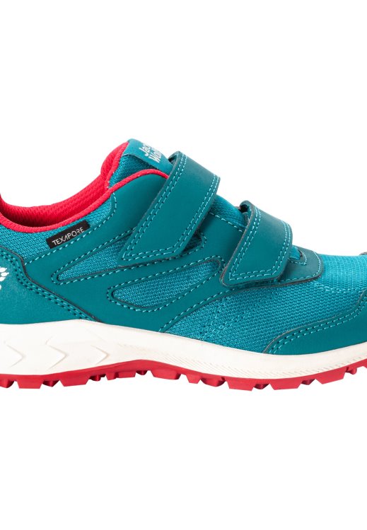 Turquise-Pink Brand Jack Wolfskin Woodland Texapore Low Vc K