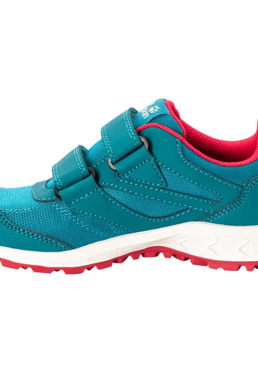 Turquise-Pink Brand Jack Wolfskin Woodland Texapore Low Vc K