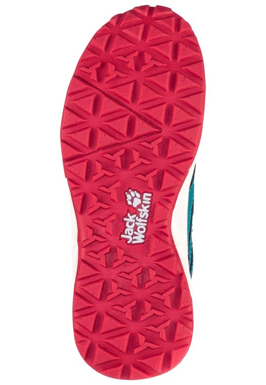 Turquise-Pink Brand Jack Wolfskin Woodland Texapore Low Vc K