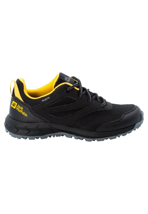 Collection Woodland Texapore Low K Black-Burly Yellow Xt Brand Jack Wolfskin