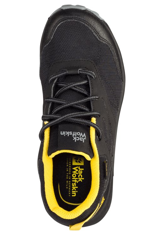 Collection Woodland Texapore Low K Black-Burly Yellow Xt Brand Jack Wolfskin