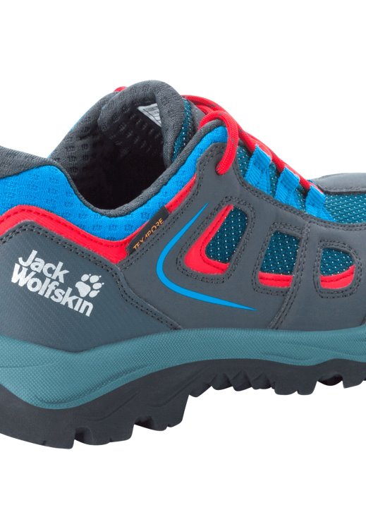Vojo Texapore Low K Brand Jack Wolfskin Original Blue-Red