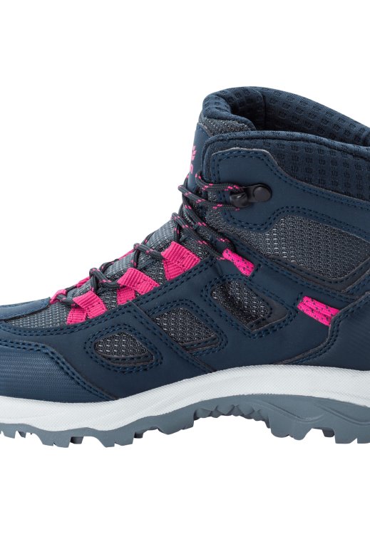 Vojo Texapore Mid K New Brand Jack Wolfskin Dark Blue-Pink