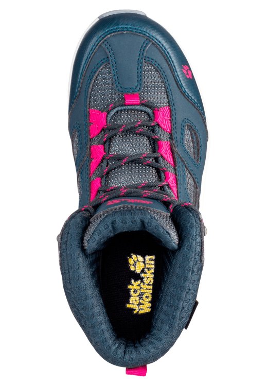 Vojo Texapore Mid K New Brand Jack Wolfskin Dark Blue-Pink