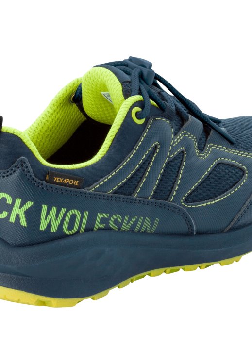 Brand Jack Wolfskin Blue-Lime Unleash 4 Speed Texapore K Collections
