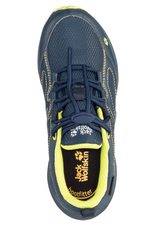 Brand Jack Wolfskin Blue-Lime Unleash 4 Speed Texapore K Collections
