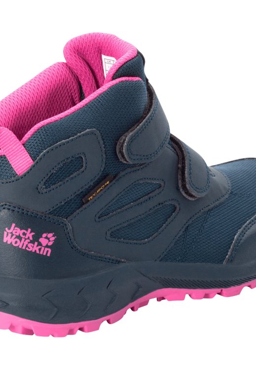 Brand Jack Wolfskin Origin Woodland Texapore Mid Vc K Blue-Pink