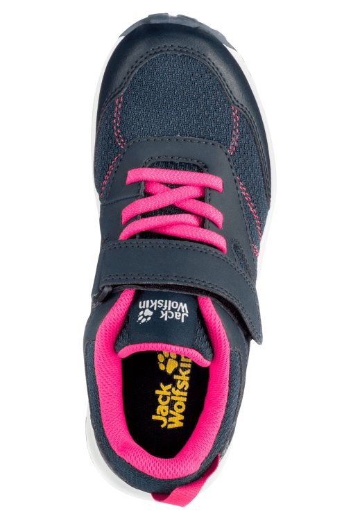 Blue-Pink Brand Jack Wolfskin Original Woodland Low Vc K