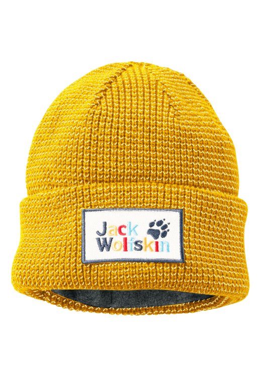 Burly Yellow Xt Brand Jack Wolfskin Night Hawk Cap K New