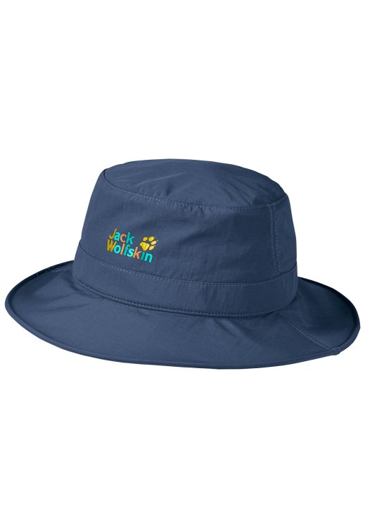 Dark Indigo Brand Jack Wolfskin Supplex Wingtip Hat Kids Collection