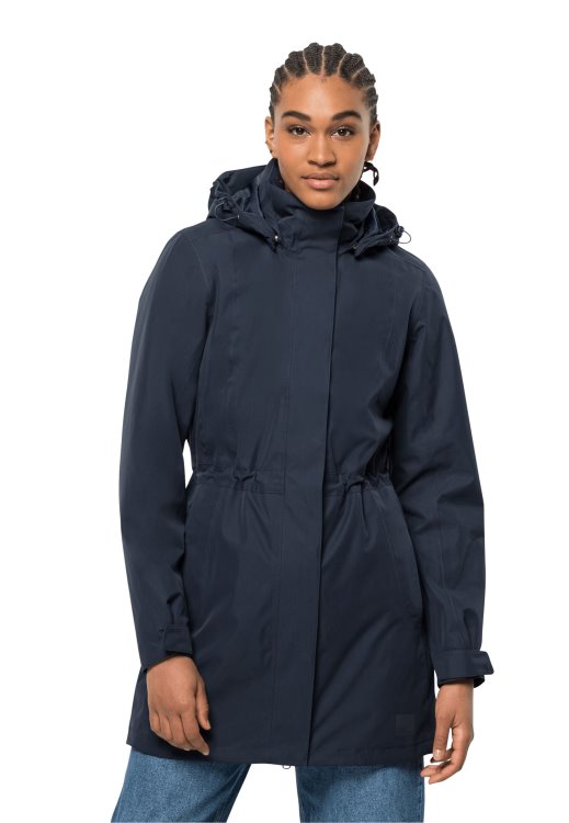 Night Blue Ottawa Coat Brand Jack Wolfskin Hot