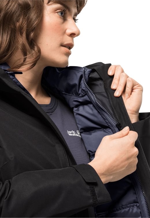 Tundra Down Jacket W Graphite Brand Jack Wolfskin Original