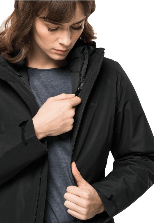 Bergland Ins Jacket W Black Hot Brand Jack Wolfskin