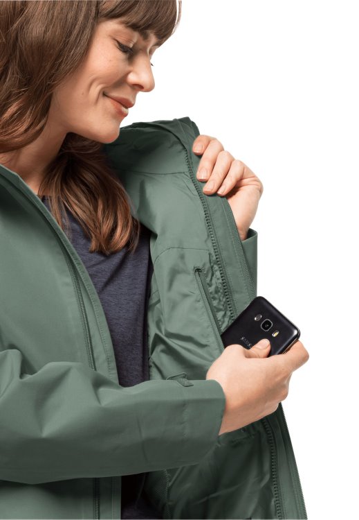 Brand Jack Wolfskin Hedge Green Fashion Besler 2l Jacket W