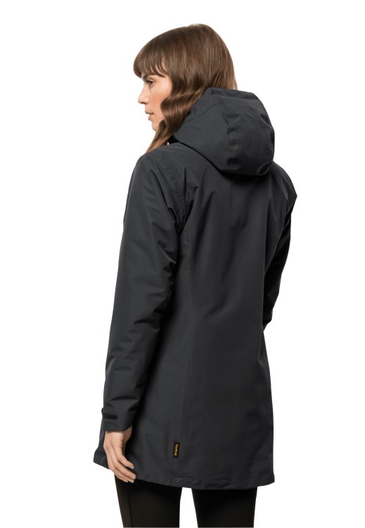 Black New Brand Jack Wolfskin Heidelstein Ins Jacket W