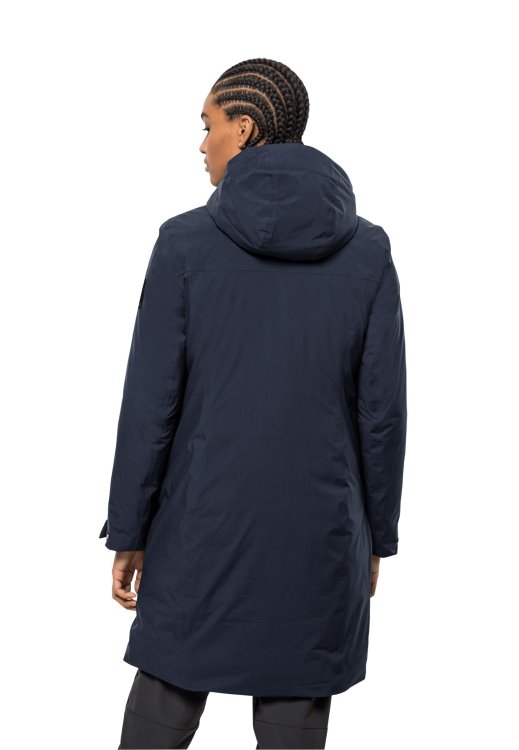 Night Blue Fashion Cold Bay Coat W Brand Jack Wolfskin
