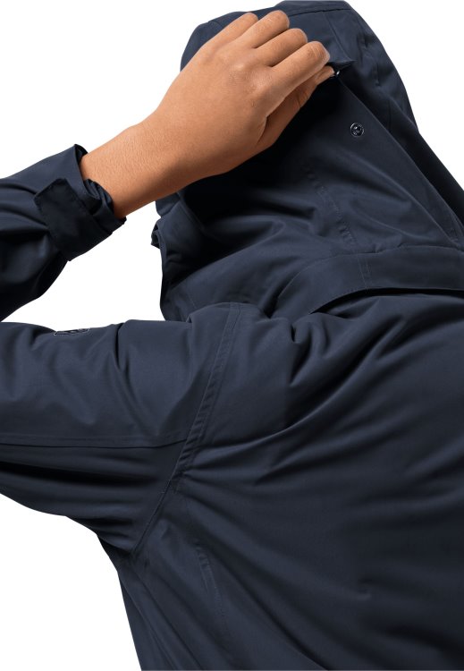 Night Blue Madison Avenue Coat Brand Jack Wolfskin Collection