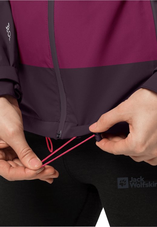 Hot Wild Berry Eagle Peak 2l Jacket W Brand Jack Wolfskin