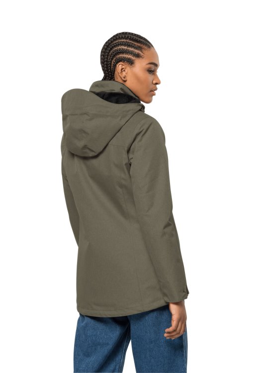 Brand Jack Wolfskin Park Avenue Jacket Dusty Olive