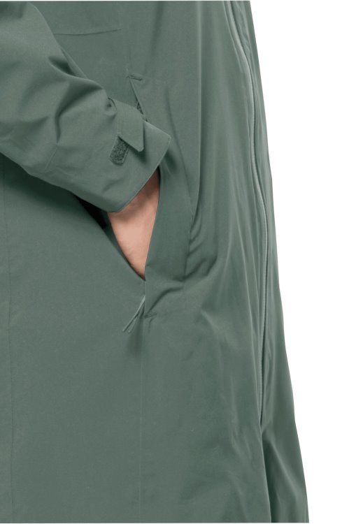 Hedge Green Brand Jack Wolfskin New Pack & Go 2l Coat W