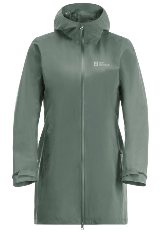 Hedge Green Brand Jack Wolfskin New Pack & Go 2l Coat W