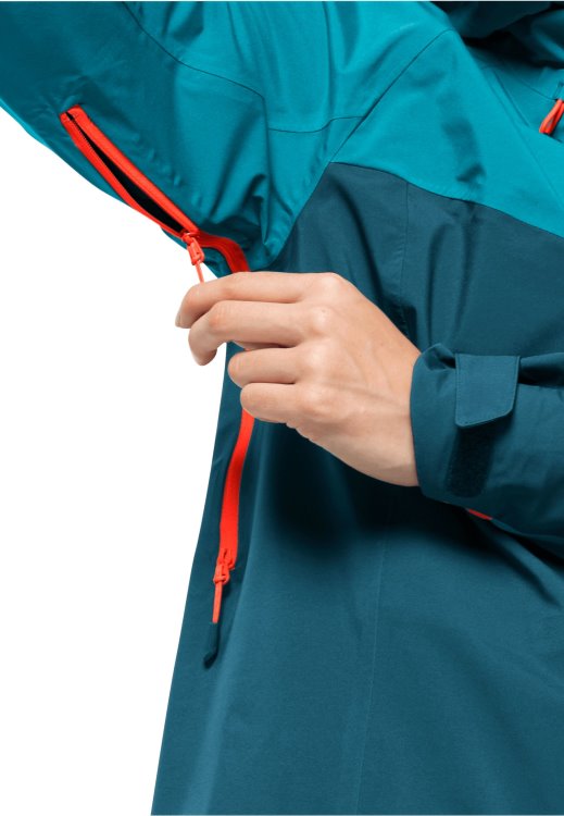 Blue Coral Collection Brand Jack Wolfskin Morobbia 3l Jacket W