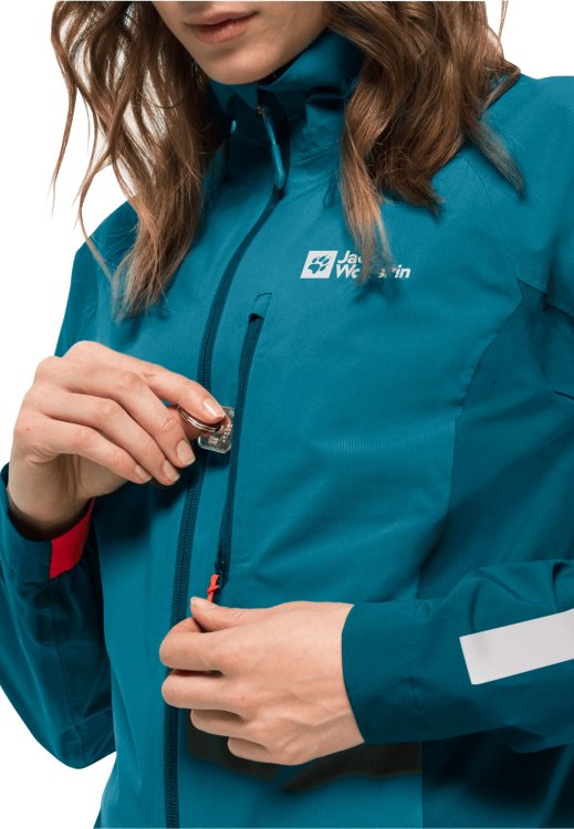 Morobbia 2.5l Jacket W Freshwater Blue Origin Brand Jack Wolfskin
