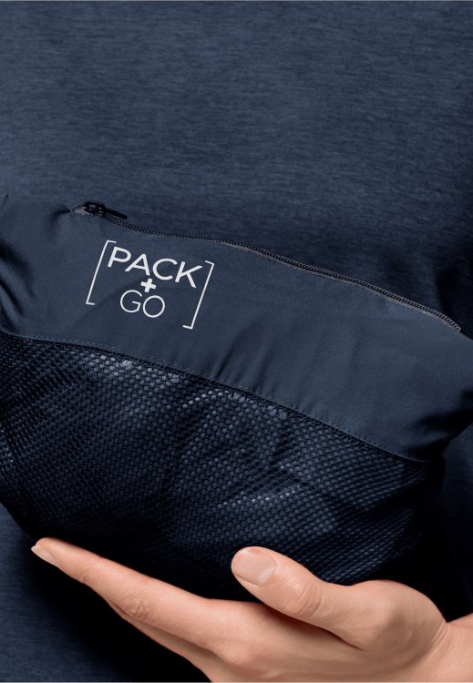Brand Jack Wolfskin Best Night Blue Pack & Go Shell W