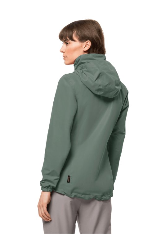 Hedge Green Origins Stormy Point 2l Jacket W Brand Jack Wolfskin