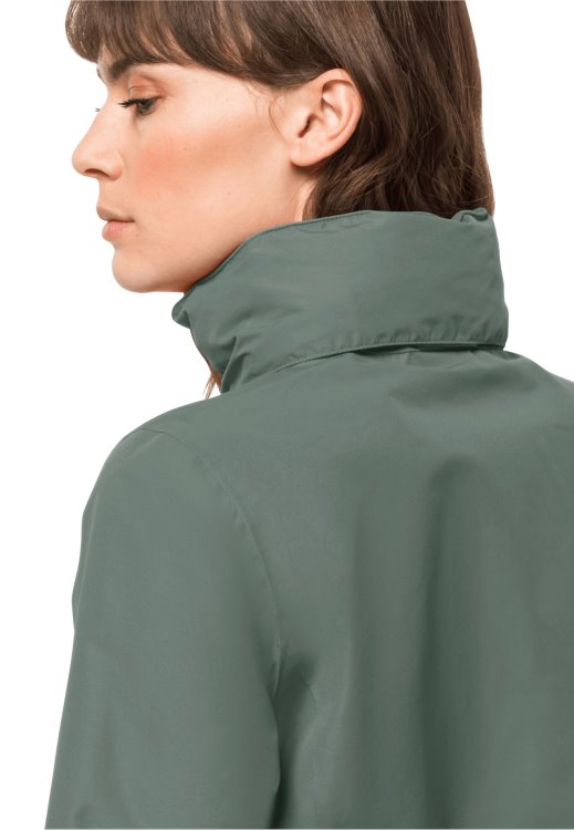 Hedge Green Origins Stormy Point 2l Jacket W Brand Jack Wolfskin