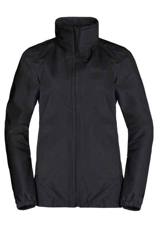 New Brand Jack Wolfskin Stormy Point 2l Jacket W Black