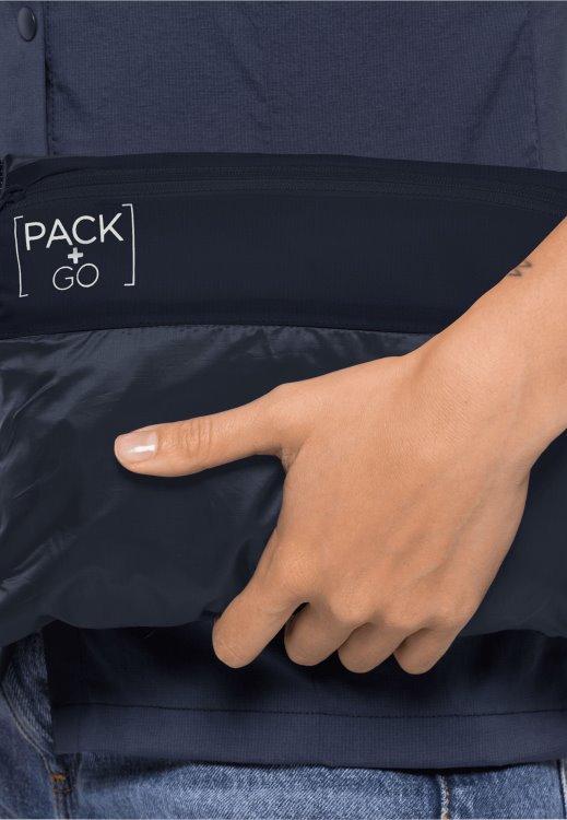 Brand Jack Wolfskin Fashion Night Blue Pack & Go Overhead W