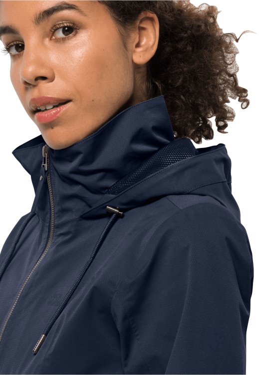 Midnight Blue Dakar Parka W Brand Jack Wolfskin Original