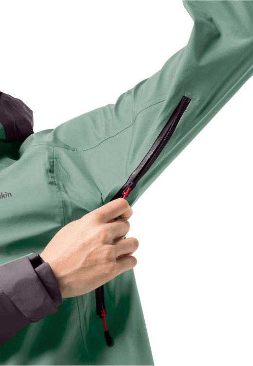 Granite Green Alpspitze 3l Jacket W Hot Brand Jack Wolfskin
