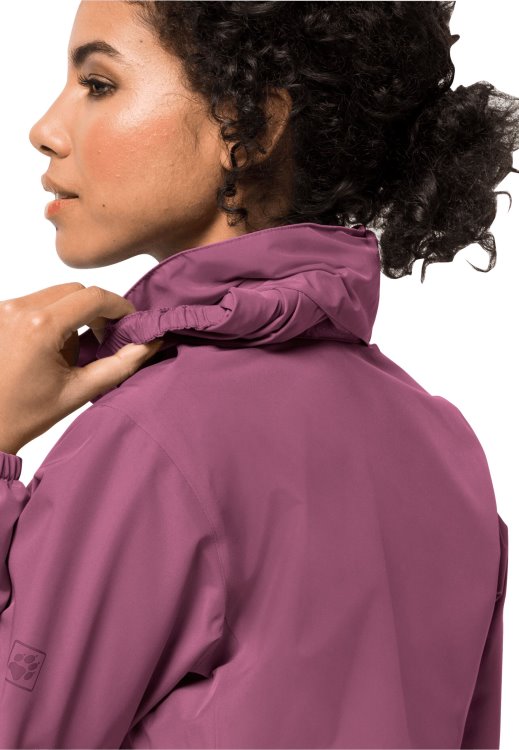 Best Stormy Point Jacket W Brand Jack Wolfskin Violet Quartz