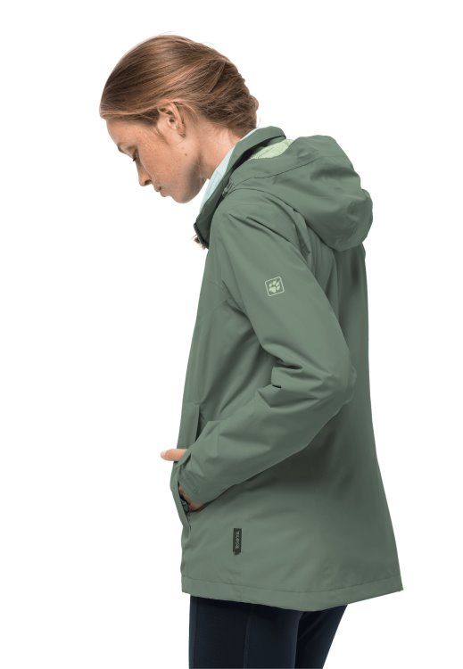 Collections Hedge Green Brand Jack Wolfskin Evandale Jacket W