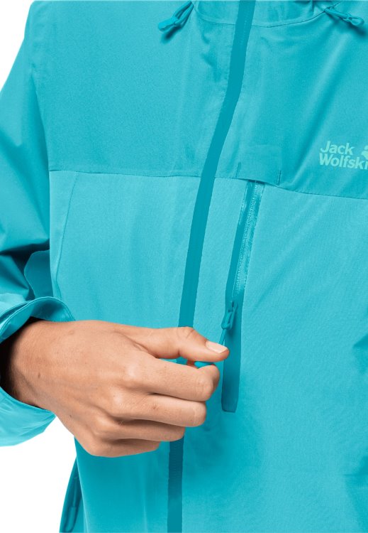 Brand Jack Wolfskin Go Hike Jacket W Origins Dark Aqua