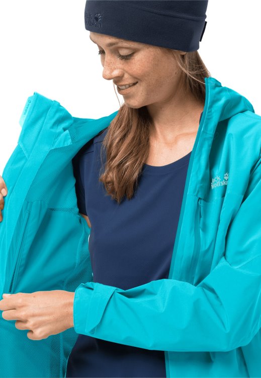 Brand Jack Wolfskin Go Hike Jacket W Origins Dark Aqua