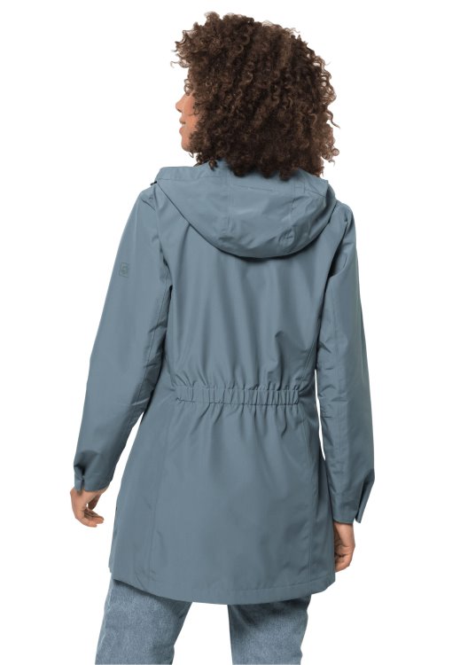 Fashion Cape York Paradise Coat W Brand Jack Wolfskin Teal Grey