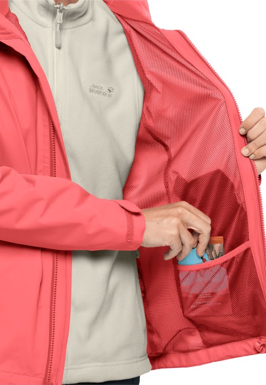 Collections Brand Jack Wolfskin Desert Rose Evandale Jacket W