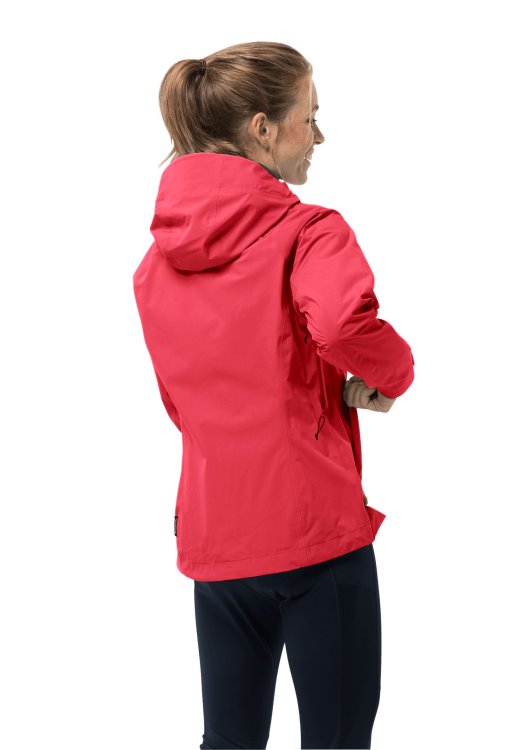 Origins Tulip Red Brand Jack Wolfskin Highest Peak Jacket W