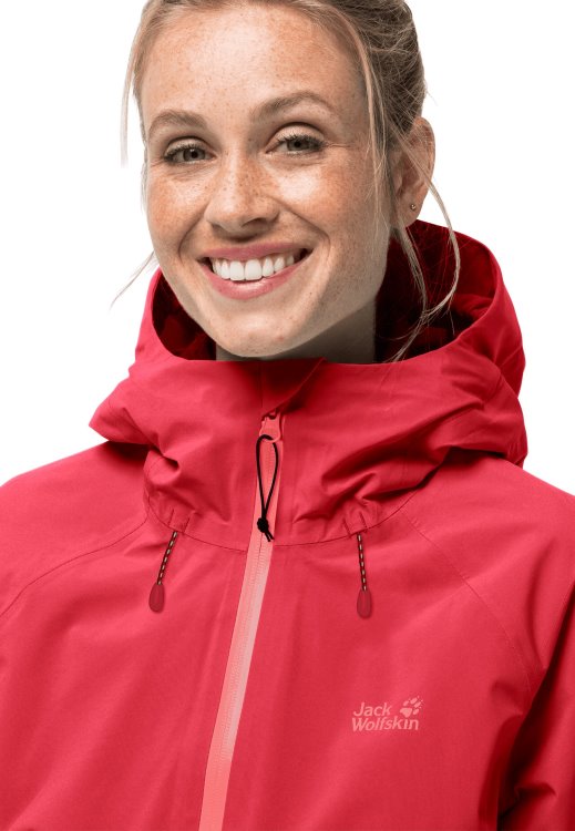 Origins Tulip Red Brand Jack Wolfskin Highest Peak Jacket W