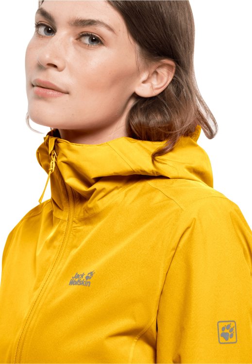 Pack & Go Shell W Brand Jack Wolfskin Burly Yellow Xt Brands