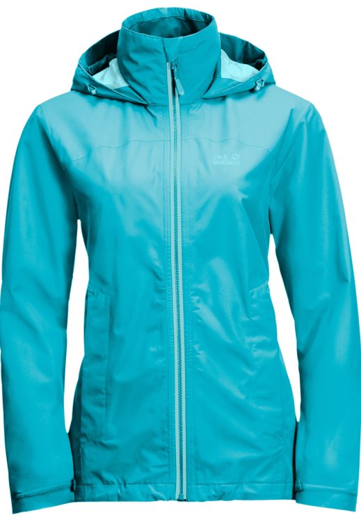 Evandale Jacket W Brand Jack Wolfskin Original Dark Aqua