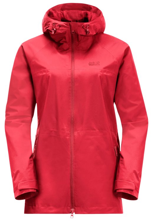 Baydream Jacket W Tulip Red Brand Jack Wolfskin Hot