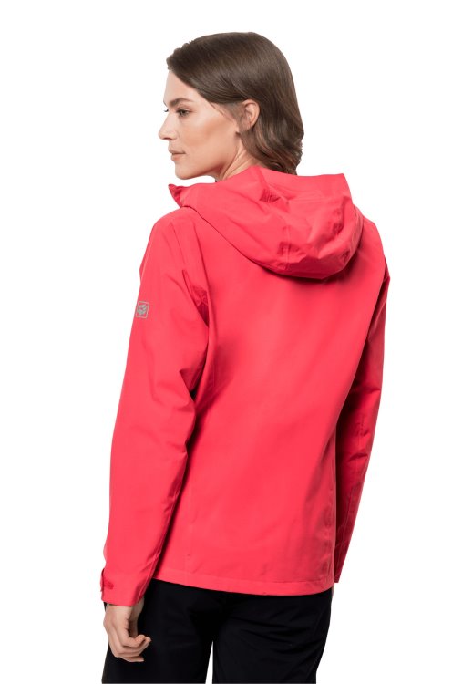 Brand Jack Wolfskin Tulip Red Pack & Go Shell W Collections