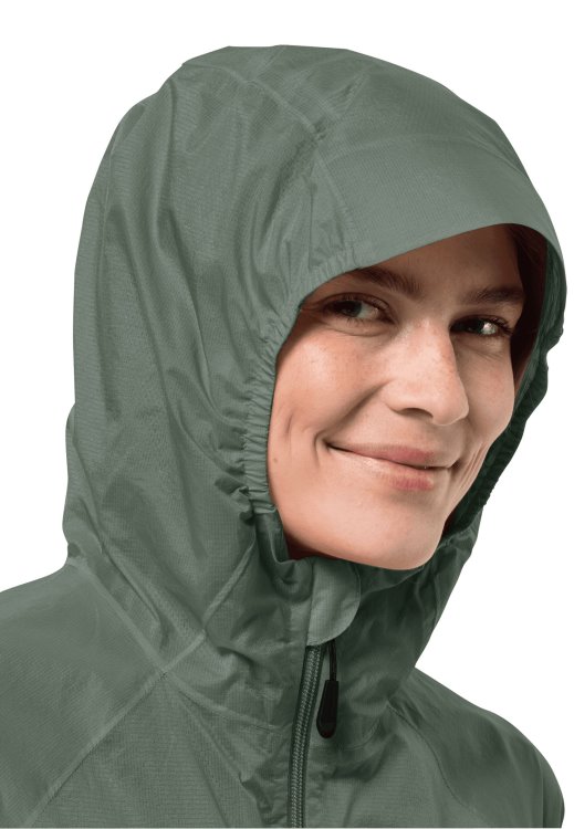 Hedge Green Best Brand Jack Wolfskin Tasman 2l Jacket W