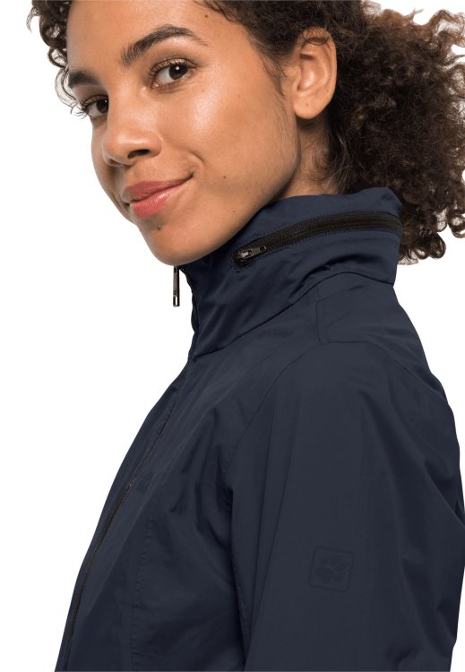 Brands Night Blue Brand Jack Wolfskin Norden Port Coat W